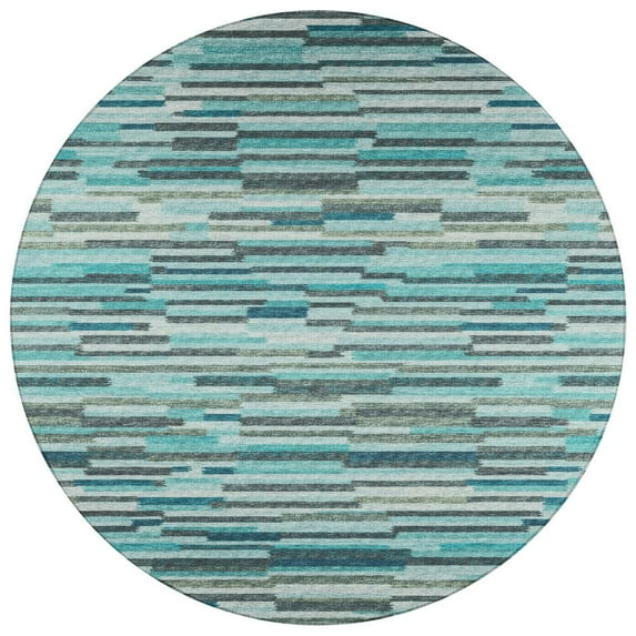 Dalyn Rug Company & Addison Rugs Indoor/Outdoor Sedona SN8 Poolside Washable 6' x 6' Round Rug