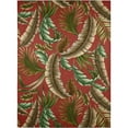 thumbnail image 1 of Indoor/Outdoor Tropics TC1 Paprika Washable 9' x 12' Rug, 1 of 4