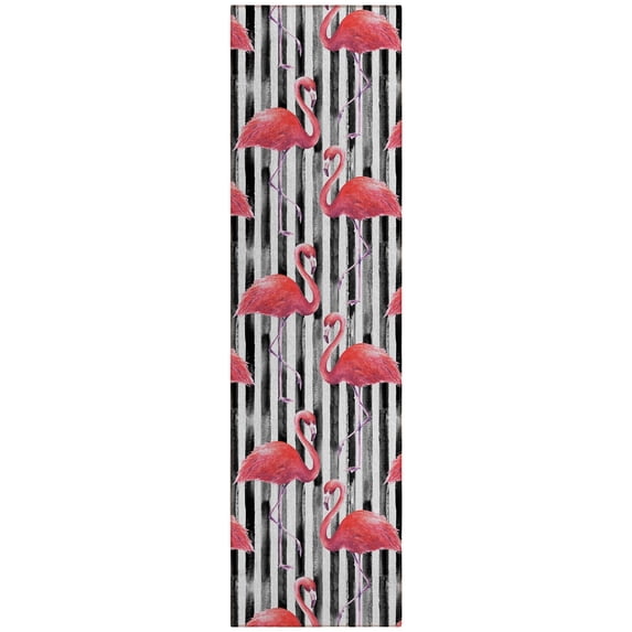 Dalyn Tropics Area Rug TC9-Black TC9BK2X8 Black, 2'3" x 7'6"