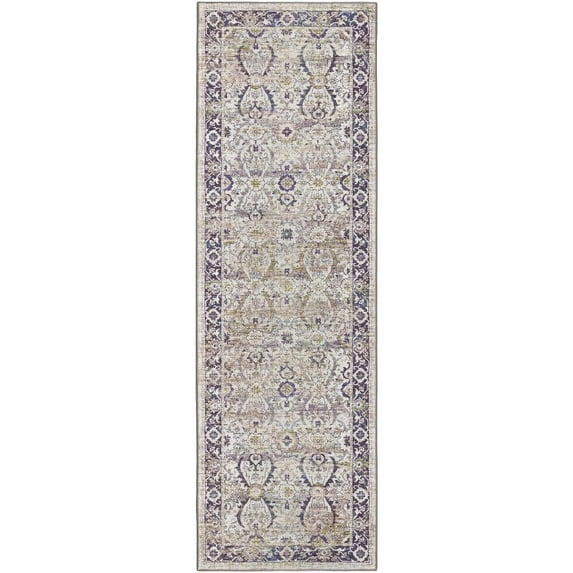 Dalyn Jericho Area Rug JC1-Oyster JC1OY2X12 Oyster, 2'6" x 12'