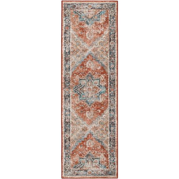 Dalyn Jericho Area Rug JC2-Spice JC2SI2X10 Spice, 2'6" x 10'