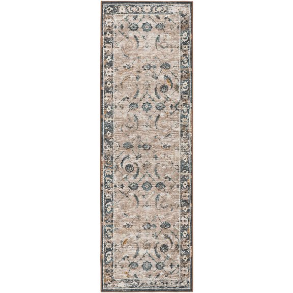 Dalyn Jericho Area Rug JC4-Taupe JC4TP2X12 Taupe, 2'6" x 12'