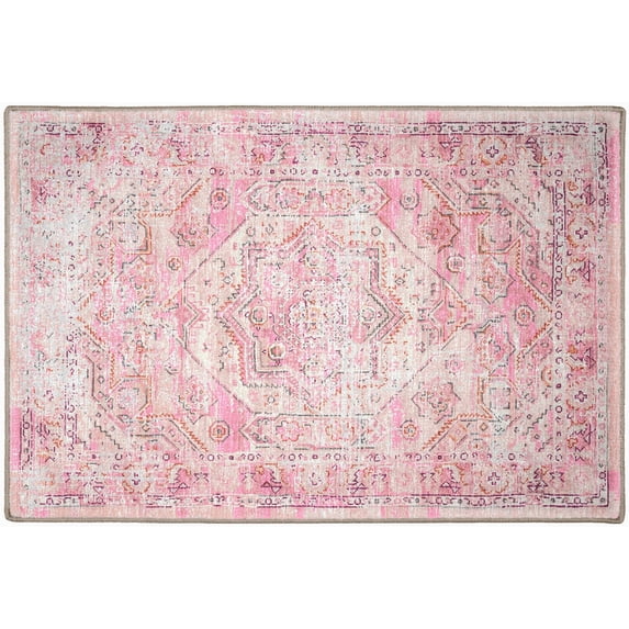 Dalyn Jericho Area Rug JC5-Rose JC5RS2X3 Rose, 2' x 3'