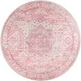 thumbnail image 1 of Dalyn Jericho Area Rug JC5-Rose JC5RS4RO Rose, 4' x 4', 1 of 5