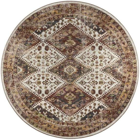 Dalyn Jericho Area Rug JC9-Putty JC9PU8RO Putty, 8' x 8'