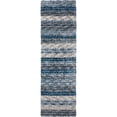 thumbnail image 1 of Joplin JP1 Blue Transitional Rug 2' 6" X 16', 1 of 3