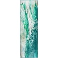 thumbnail image 1 of Dalyn Kikiamo Area Rug KK10-Emerald City KK10EM2X8 Emerald City, 2'3" x 7'6", 1 of 4