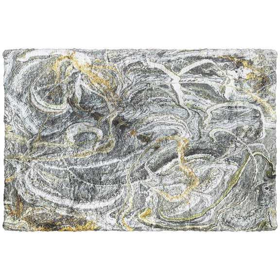 Dalyn Kikiamo Area Rug KK12-Storm KK12SR20X30 Storm, 1'8" x 2'6"