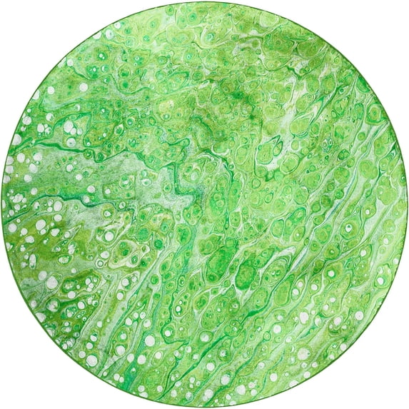 Dalyn Kikiamo Area Rug KK5-Lime-In KK5LM8RO Lime-In, 8' x 8'
