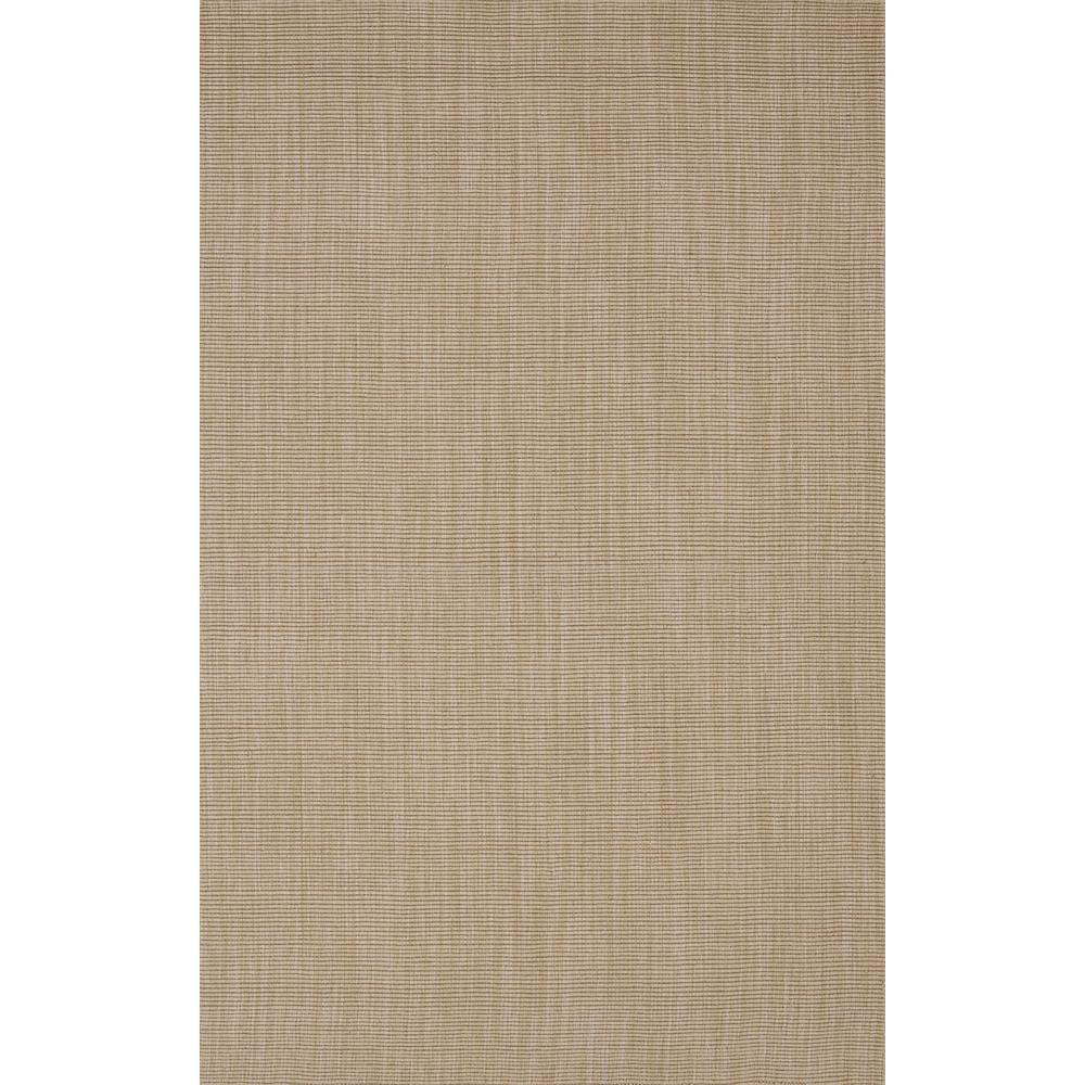 Taupe Handmade Tufted Wool Blend Rectangular 3'6" x 5'6" Area Rug
