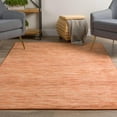 thumbnail image 1 of Addison Rugs Phoenix 5' x 7'6" Tonal Solid Wool Area Rug in Rust Orange, 1 of 4