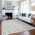 thumbnail image 1 of Addison Rugs Mayfield Washable Transitional Squares Beige Rectangle Rug, 8' x 10', 1 of 6
