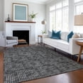 thumbnail image 1 of Addison Rugs Mayfield Washable Transitional Squares Black Rectangle Rug, 8' x 10', 1 of 6