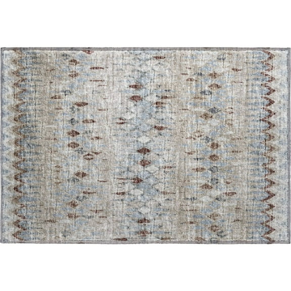 Dalyn Rug Company & Addison Rugs Premium Machine Washable Mayfield Blue 1'8" x 2'6" Rug