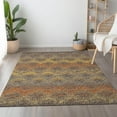 thumbnail image 1 of Addison Rugs Mayfield Washable Transitional Abstract Chevron Canyon Rectangle Rug, 5' x 7'6", 1 of 6