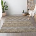 thumbnail image 1 of Addison Rugs Mayfield Premium Machine Washable Transitional Abstract Chevron Earth Rectangle Rug, 3' x 5', 1 of 6