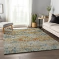 thumbnail image 1 of Addison Rugs Mayfield Washable Transitional Soft Abstract Gilded Rectangle Rug, 8' x 10', 1 of 6