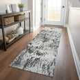 thumbnail image 1 of Addison Rugs Mayfield Washable Transitional Soft Abstract Gray Runner Rug, 2'3" x 7'6", 1 of 5