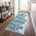 thumbnail image 1 of Addison Rugs Mayfield Washable Contemporary Abstract Mermaid Runner Rug, 2'3" x 7'6", 1 of 5
