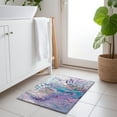thumbnail image 1 of Addison Rugs Mayfield Washable Contemporary Abstract Periwinkle Rectangle Rug, 1'8" x 2'6", 1 of 5