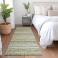 thumbnail image 1 of Addison Rugs Mayfield Washable Transitional Loops, Lines Sage Runner Rug, 2'3" x 7'6", 1 of 5