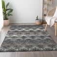 thumbnail image 1 of Addison Rugs Mayfield Washable Transitional Abstract Chevron Shadow Rectangle Rug, 8' x 10', 1 of 6