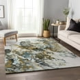 thumbnail image 1 of Addison Rugs Mayfield Washable Contemporary Abstract Smoke Rectangle Rug, 3' x 5', 1 of 6