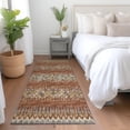 thumbnail image 1 of Addison Rugs Mayfield Washable Transitional Chevron, Argyle Spice Runner Rug, 2'3" x 7'6", 1 of 5