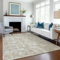 thumbnail image 1 of Addison Rugs Mayfield Washable Transitional Squares Spice Rectangle Rug, 3' x 5', 1 of 6
