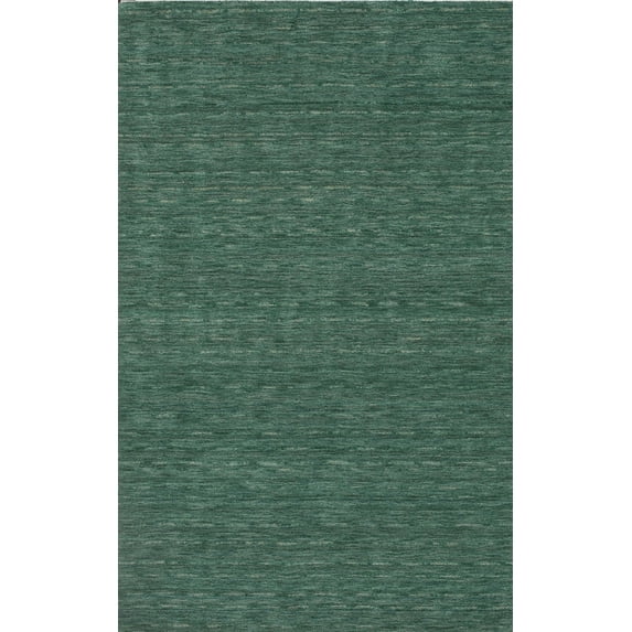 Dalyn Rafia Area Rug RF100EM Emerald Solid Striation 9' x 13' Rectangle
