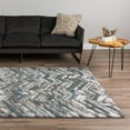 thumbnail image 1 of Addison Rugs Reston 8' x 10' Chevron Transitional Fabric Area Rug in Gray, 1 of 8