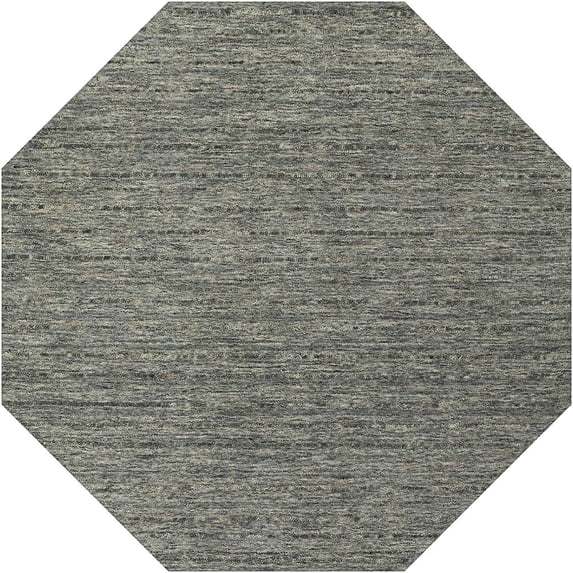 Reya RY7 Grey Casual Rug 8' X 8'