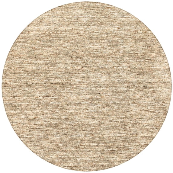 Reya RY7 Brown Casual Rug 4' X 4'