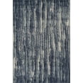 thumbnail image 1 of Dalyn Rocco Shag Area Rug RC6 Rc6 Navy Navy Waves Lines 9' 6" x 13' 2" Rectangle, 1 of 2