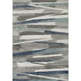thumbnail image 1 of Dalyn Rocco Shag Area Rug RC7 Rc7 Multi Multi Gradient Lines 8' x 10' Rectangle, 1 of 12