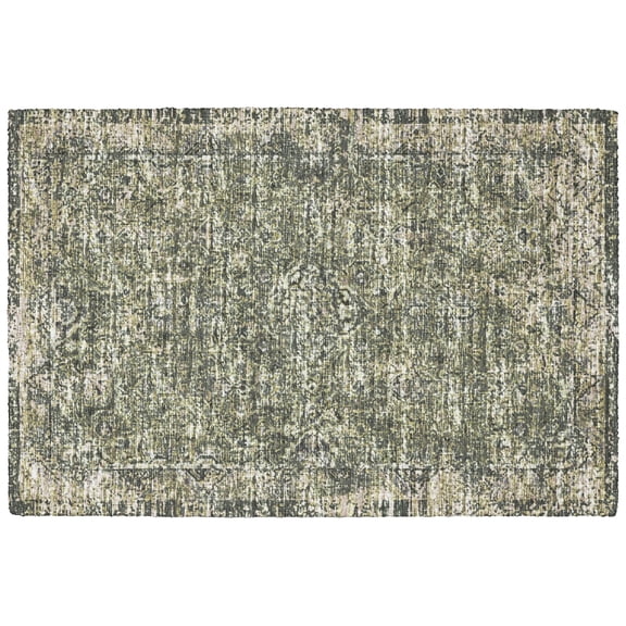 Dalyn Tuscany Area Rug TU12-Green TU12GE20X30 Green, 1'8" x 2'6"