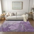 thumbnail image 1 of Addison Rugs Chantille Indoor/Outdoor Transitional Watercolors Lilac Washable Rectangle Rug, 3' x 5', 1 of 6