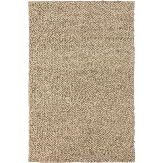 Dalyn Rug GR1LA8SWATCH 8 in. GR1 Gorbea Hand Loomed Square Rug, Latte