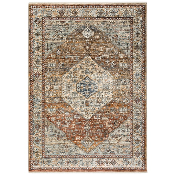 Dalyn Rugs Bergama Area Rug BE1 BE1PK8X10 Paprika, 7'10" x 10'