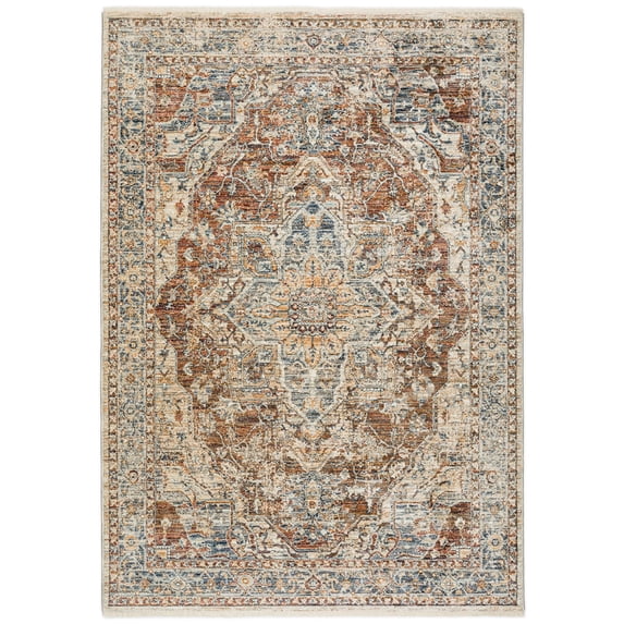 Dalyn Rugs Bergama Area Rug BE9 BE9SI3X5 Spice, 3' x 5'