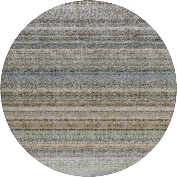 Dalyn Rugs Burano Area Rug BU5 BU5TP8RO Taupe, 8' x 8'