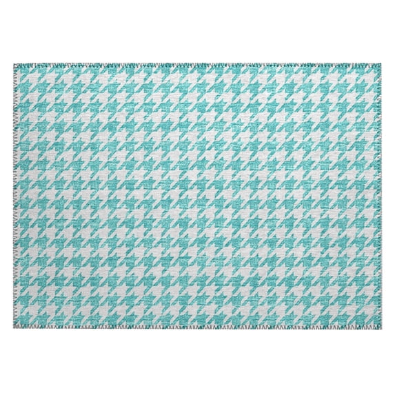 Dalyn Hinton Area Rug HN1-Aqua HN1AQ20X30 Aqua, 1'8" x 2'6"