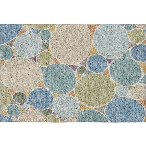 Dalyn Rugs Kenner KN1 Seaside 1'8" x 2'6" Luxury Washable, Bedroom, Living Room, Dining Room, Kitchen, Patio Rug