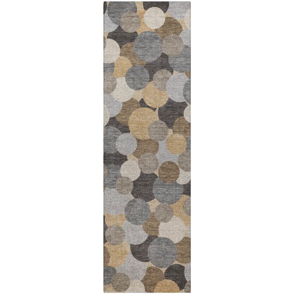 Dalyn Rugs Kenner KN9 Gray 2'3" x 7'6" Luxury Washable, Bedroom, Living Room, Dining Room, Kitchen, Patio Runner Rug