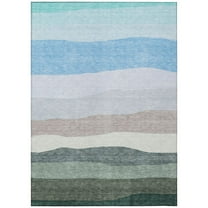 Dalyn Rugs Machine Washable Indoor/Outdoor Chantille ACN2023 Green 10' x 14' Rug
