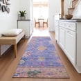 thumbnail image 1 of Addison Rugs Chantille Indoor/Outdoor Traditional Global Purple Machine Washable Runner Rug, 2'3" x 7'6", 1 of 8