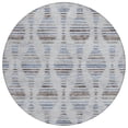 thumbnail image 1 of Dalyn Rugs Machine Washable Indoor/Outdoor Chantille ACN2027 Putty 8' x 8' Round Rug, 1 of 7