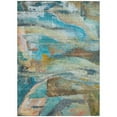 thumbnail image 1 of Dalyn Rugs Machine Washable Indoor/Outdoor Chantille ACN2039 Teal 2'6" x 3'10" Rug, 1 of 9