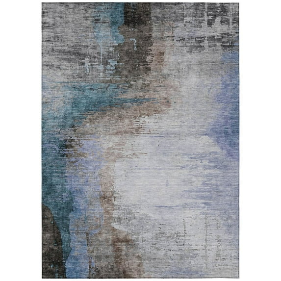 Dalyn Rugs Machine Washable Indoor/Outdoor Chantille ACN2041 Brown 2'6" x 3'10" Rug