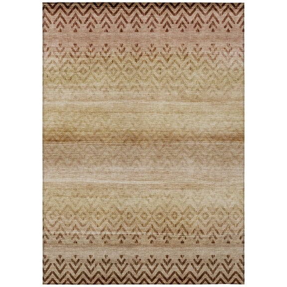 Dalyn Rugs Machine Washable Indoor/Outdoor Chantille ACN2042 Beige 10' x 14' Rug